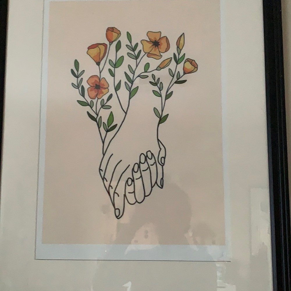 Bohemian wall print